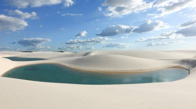 Lenis Maranhenses spiaggia Lagoa Bonita Brasile