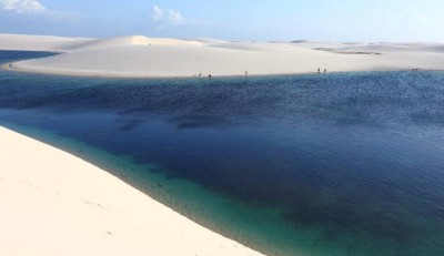 Lenis Maranhenses Lagoa  da Gaviota,dune bianche Brasile 