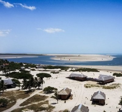 Lenis Maranhenses dune bianche Atins villagio foto 