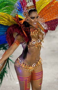 ragazze carnevale rio 2012 - brasile  ballerine
