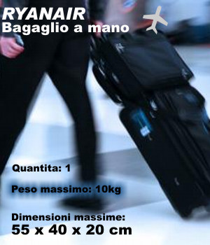 Ryanair bagaglio a mano
